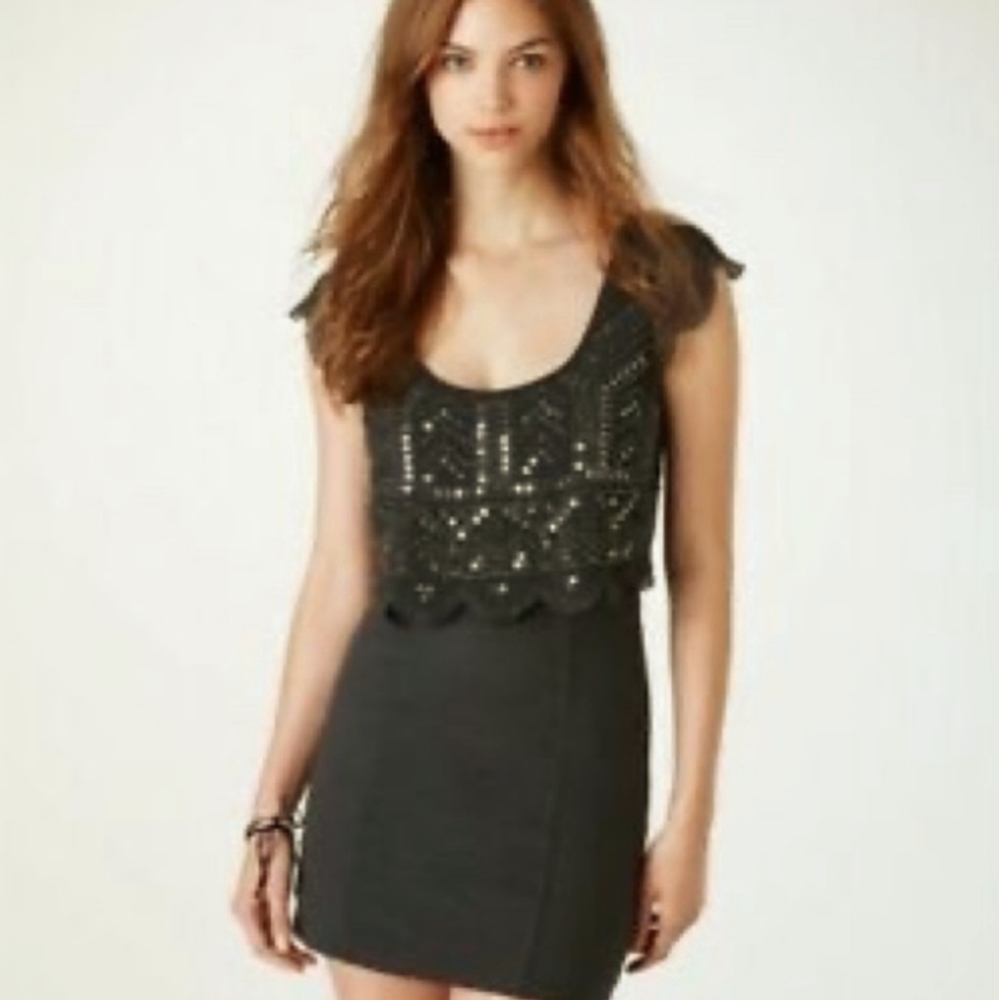 American Eagle Sequin Gatsby Flapper Dress